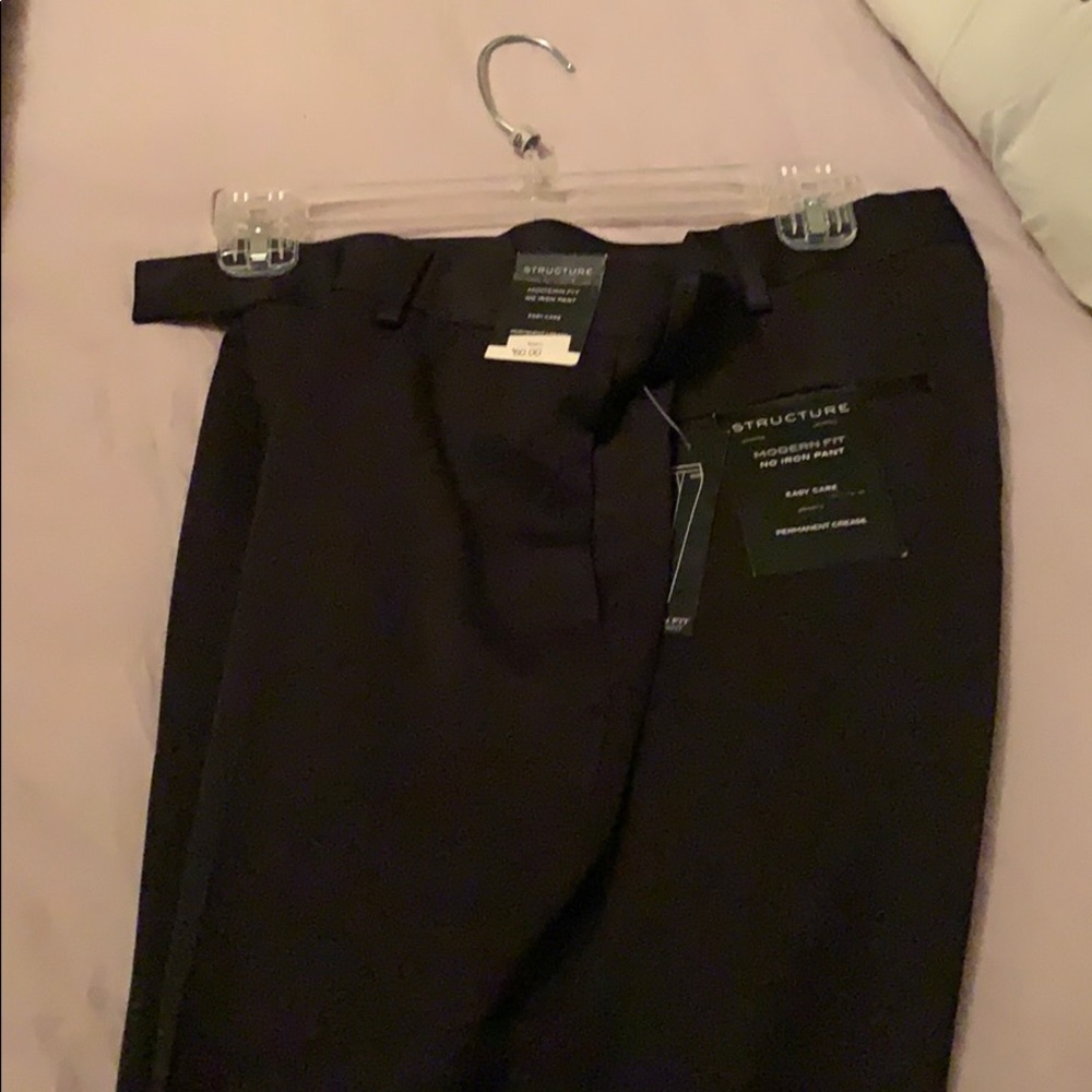 Black No Iron Dress Pants